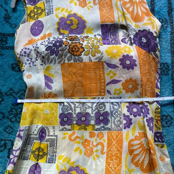 Vintage handmade maxi dress size Small - Picture 7 of 12